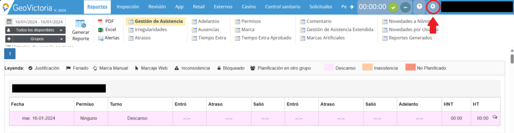 configuración sin gv portal